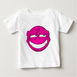 T-Shirt Emote Face Baby Fine Jersey