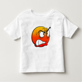 T-Shirt Emote Face Toddler Fine Jersey