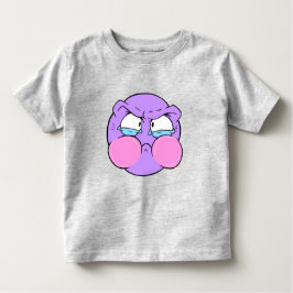 T-Shirt Emote Face Toddler Fine Jersey