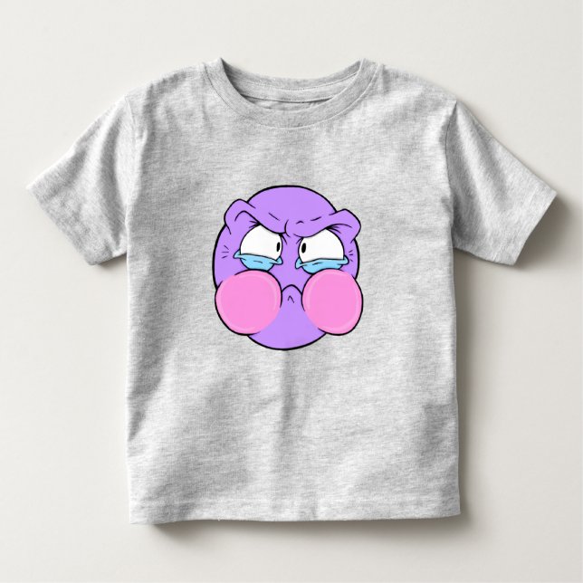 T-Shirt Emote Face Toddler Fine Jersey (Frente)