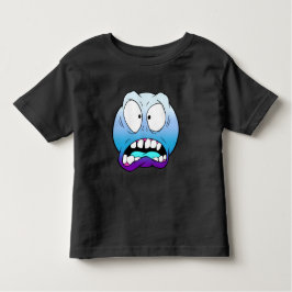 T-Shirt Emote Face Toddler Fine Jersey