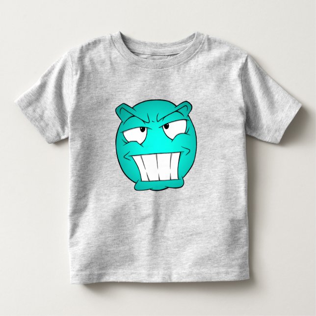 T-Shirt Emote Face Toddler Fine Jersey (Frente)