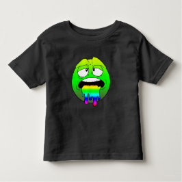 T-Shirt Emote Face Toddler Fine Jersey