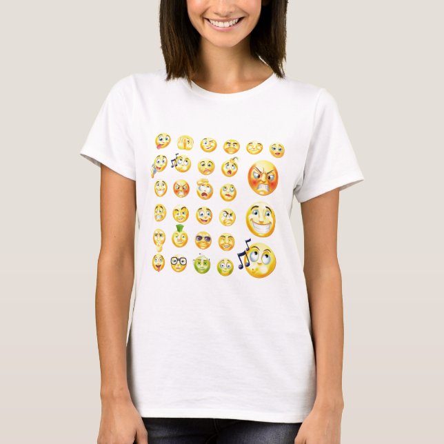 T-shirt Emoticons (Frente)