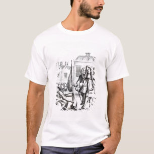 T-shirt Empregadas domésticas de Taunton que ajoelham-se