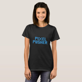 T-shirt Empurrador do pixel