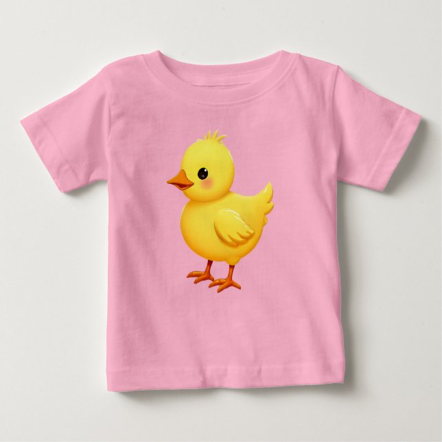 T-shirt en jersey fin pour bébés  (Frente)