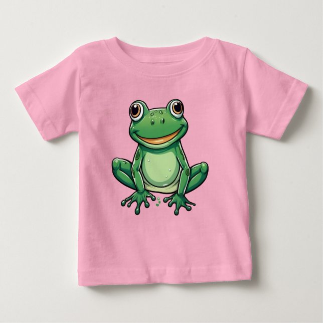 T-shirt en jersey fin pour bébés  (Frente)