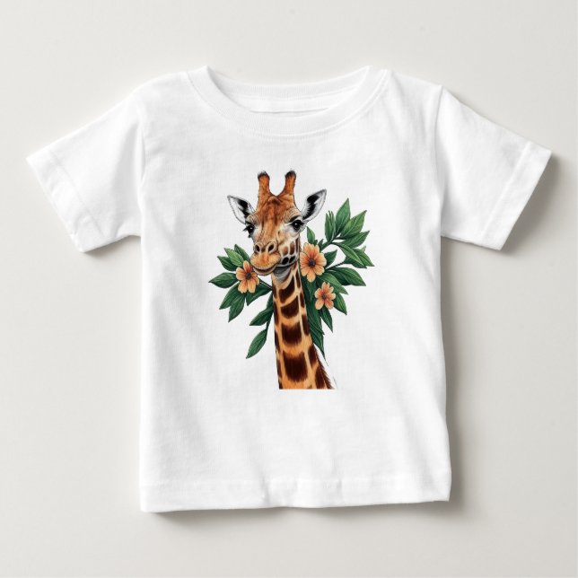 T-shirt en jersey fin pour bébés  (Frente)