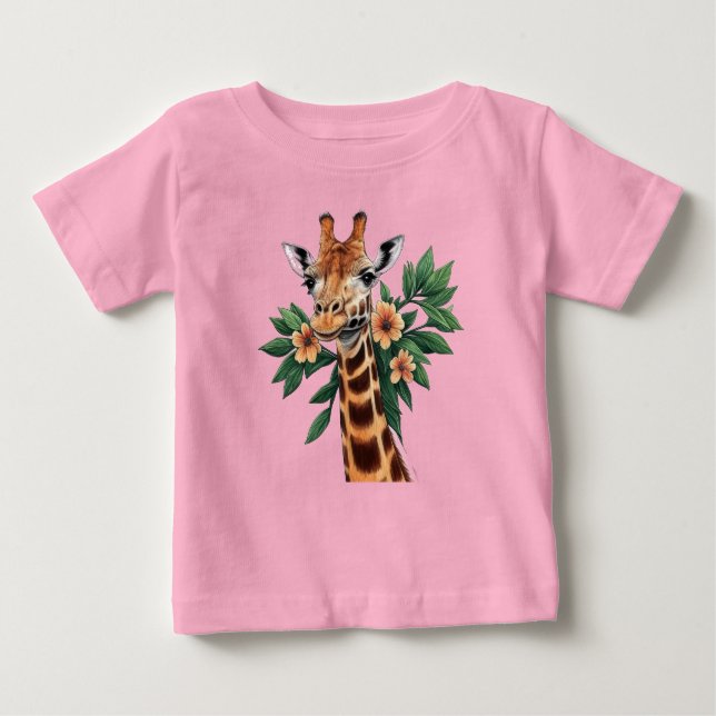 T-shirt en jersey fin pour bébés  (Frente)