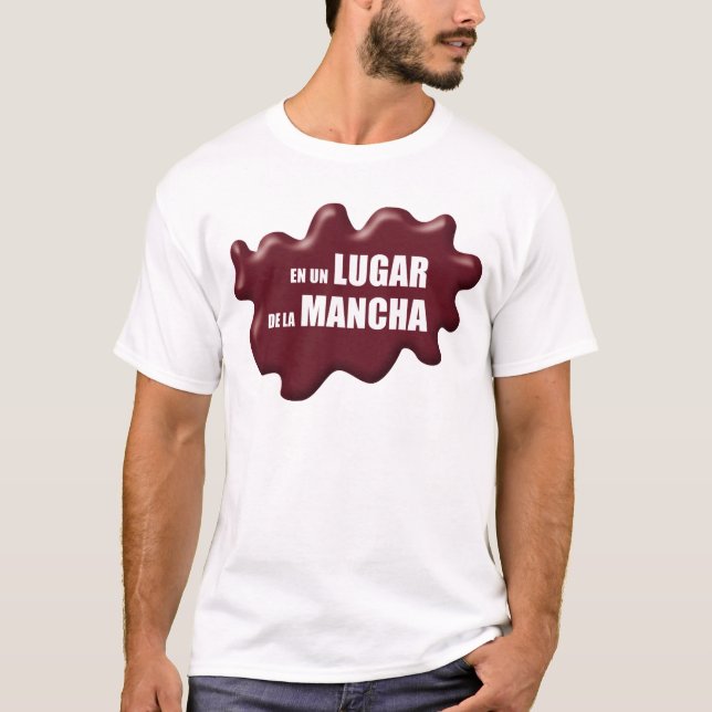 T-SHIRT EN UN LUGAR DE LA MANCHA (Frente)