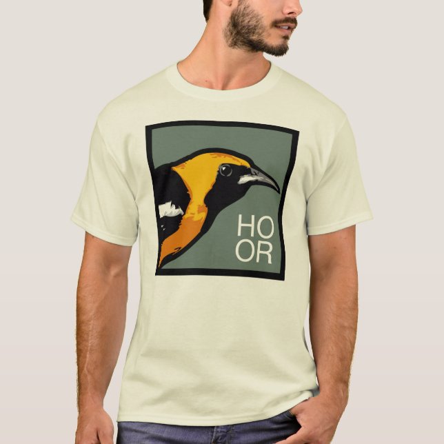 T-shirt encapuçado de Oriole (Frente)