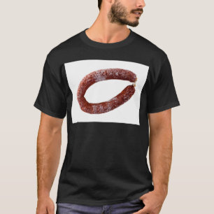T-shirt Enchimento Chorizo isolado como Corte