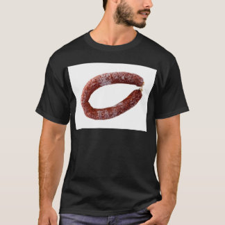 T-shirt Enchimento Chorizo isolado como Corte