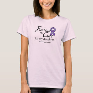 T-shirt Encontrando a cura… para minha filha