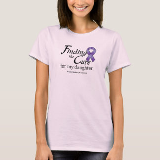 T-shirt Encontrando a cura… para minha filha