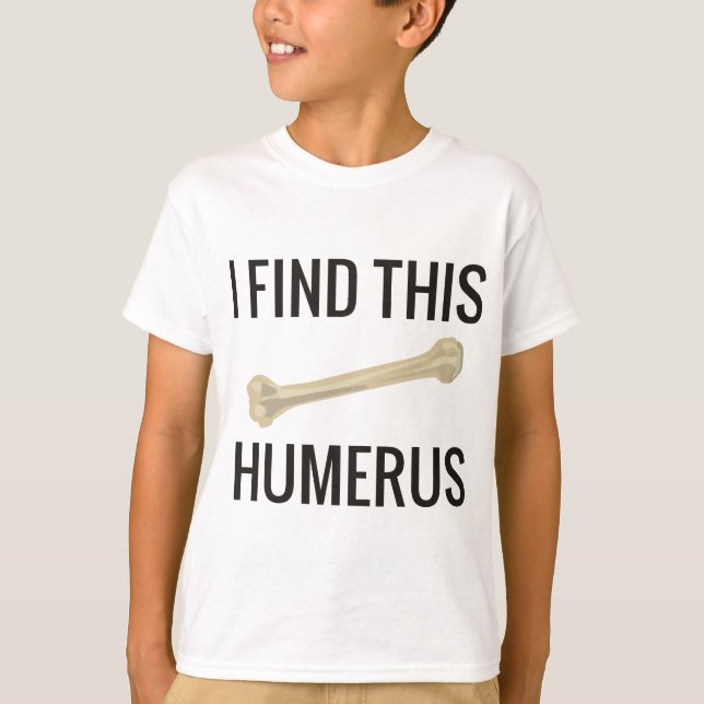 T-shirt Encontrei Este Humero (Frente)