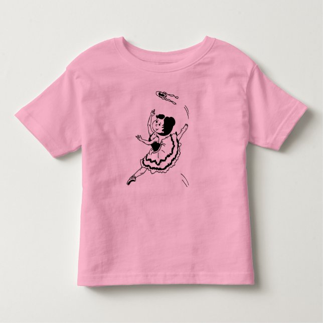 T-shirt Energetic Ballerina (Frente)