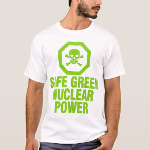 T-shirt Energia nuclear verde segura - Avocado Green