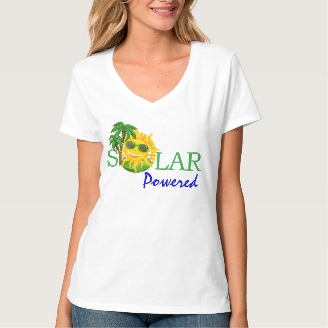 T-shirt Energia solar - SRF (Frente)