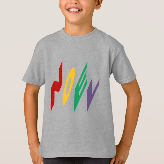 T-shirt  enfant  acier Design NOEL (Frente)