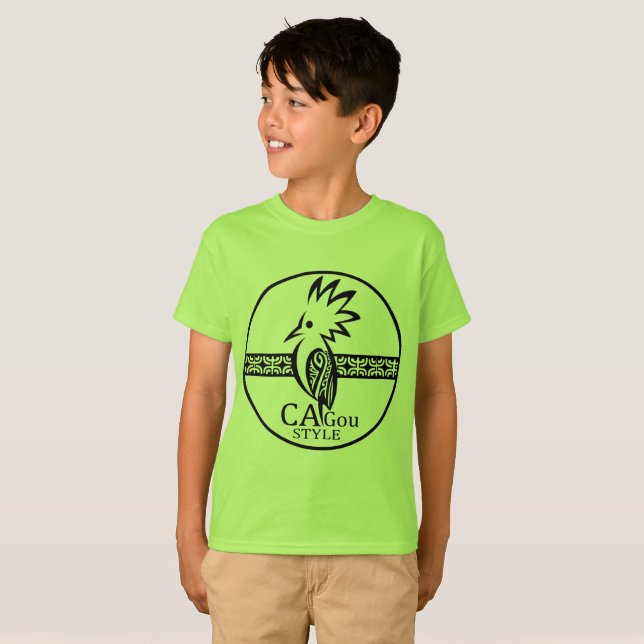 T-shirt enfant CAgou STYLE (Frente Completa)