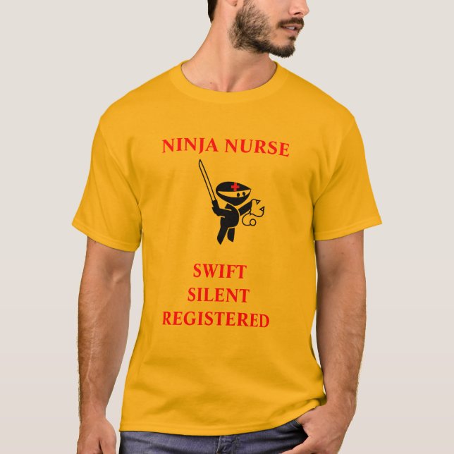 T-SHIRT ENFERMEIRA DE NINJA (Frente)