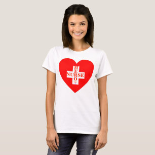 T-shirt Enfermeira do herói