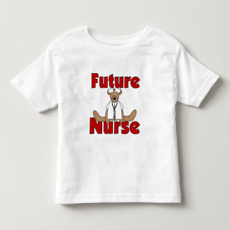 T-shirt Enfermeira futura do urso