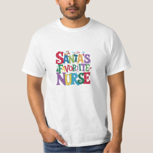T-Shirt - Enfermeira - Papais noeis