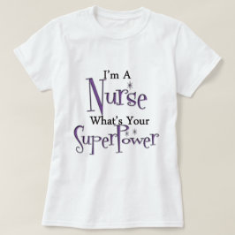 T-shirt Enfermeira super