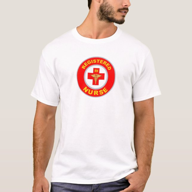 T-SHIRT ENFERMEIRO REGISTRADO (Frente)