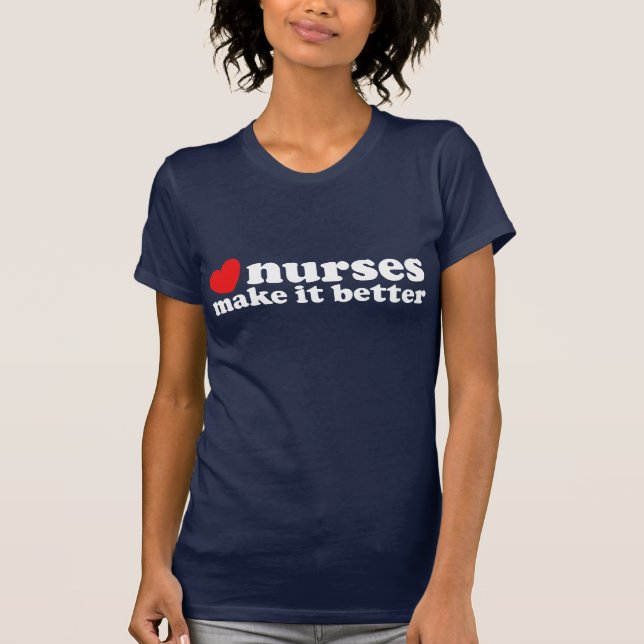 T-shirt Enfermeiros Melhoram (Frente)