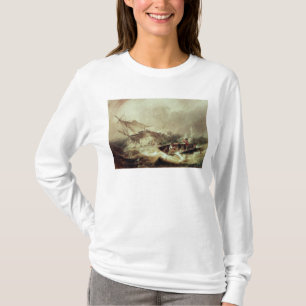 T-shirt Enfileiramento a salvar shipwrecked