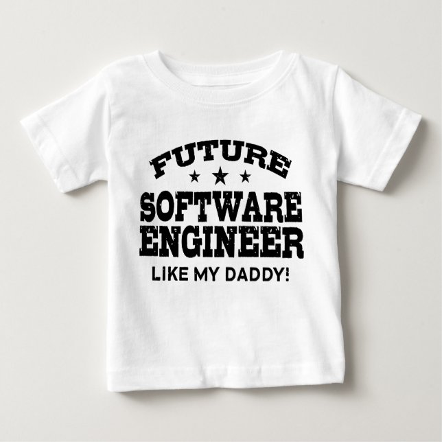 T-shirt Engenheiro de software futuro (Frente)