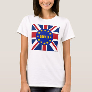 T-Shirt England Bandeira EU Brexit