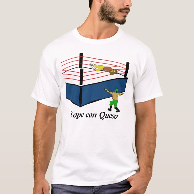 T-shirt Engodo Queso de Tope (Frente)