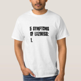 T-shirt engraçada para Pessoas preguiçosas