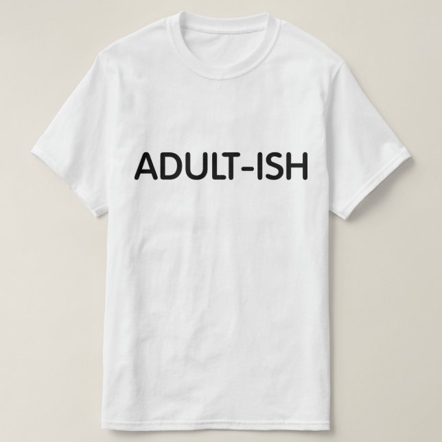 T-shirt Engraçado Adulto (Frente do Design)