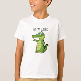 T-Shirt Engraçado Alligator