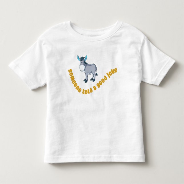 T-shirt Engraçado Animal Toddler (Frente)