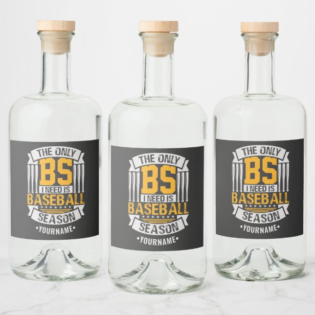 T-Shirt Engraçado Baseball Sarcasm (Garrafas)