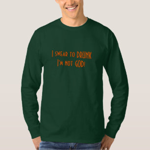 T-Shirt Engraçado com Dia de São Patrício Verde de