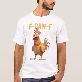 T-Shirt Engraçado: Corvo Raven Sassy F-Caw