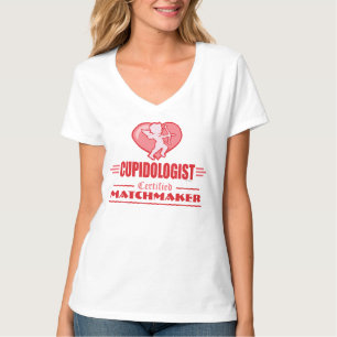 T-shirt Engraçado Cupido Amor