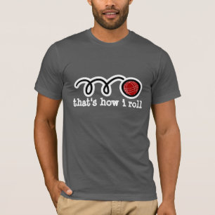 T-shirt engraçado   da bola de bocce que é como 
