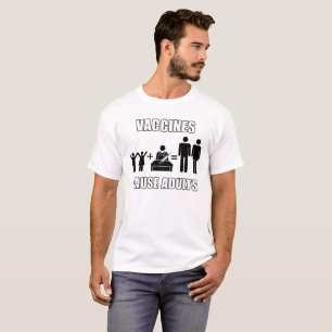 T-shirt engraçado da ciência dos adultos da causa