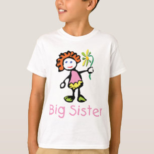 T-shirt engraçado da irmã mais velha