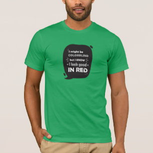 T-shirt engraçado das cortinas de cor