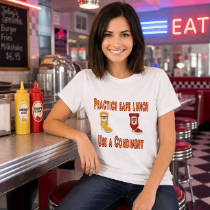 T-Shirt Engraçado de Almoço